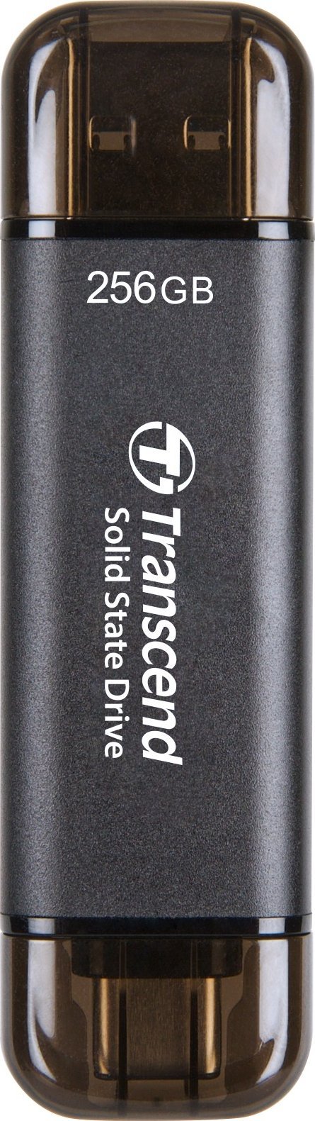Dysk zewnętrzny SSD Transcend ESD310C 256GB Czarny (TS256GESD310C)