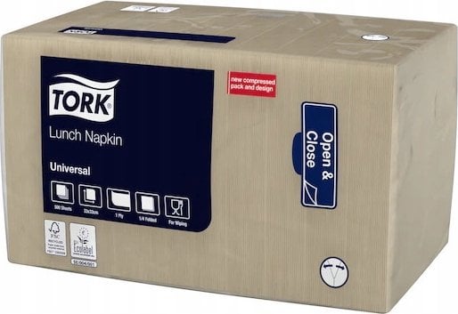 Tork - Serwetki lunchowe, 1-warstwowe - Universal