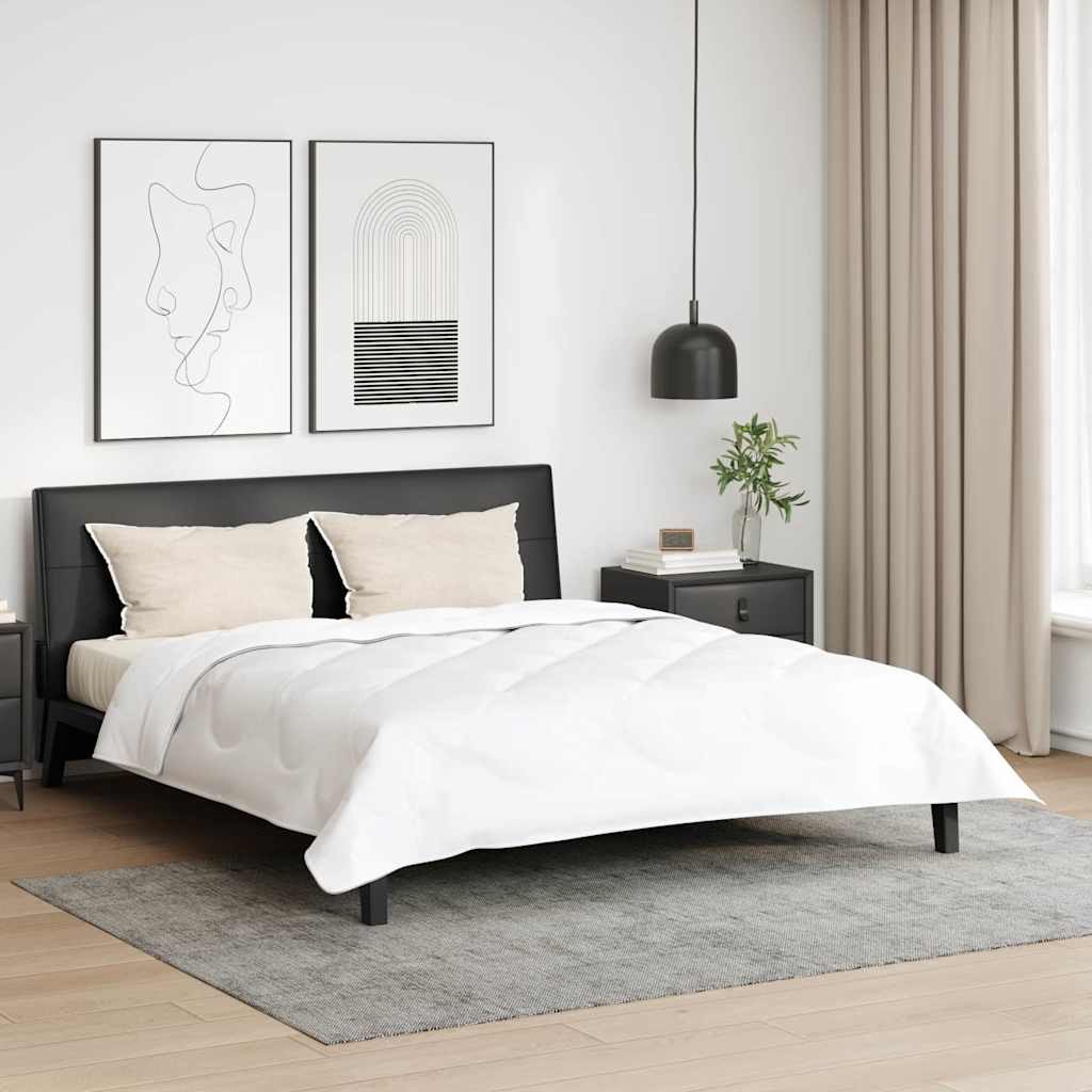 Zestaw Kołdry z poduszką 3 pcs Biały 240 x 200 cm Mikrofibra