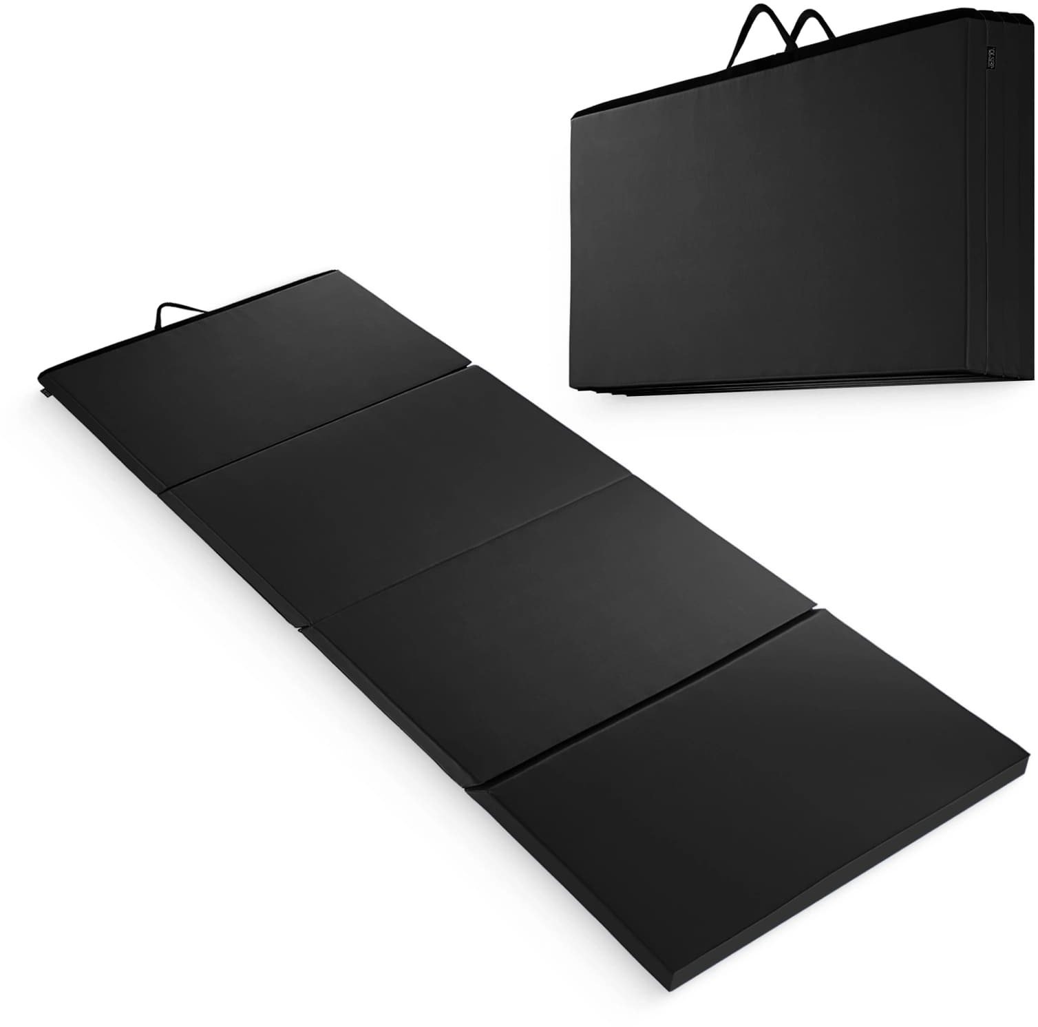 Małpiszon materac gimnastyczny składany 2401205 cm - czarny