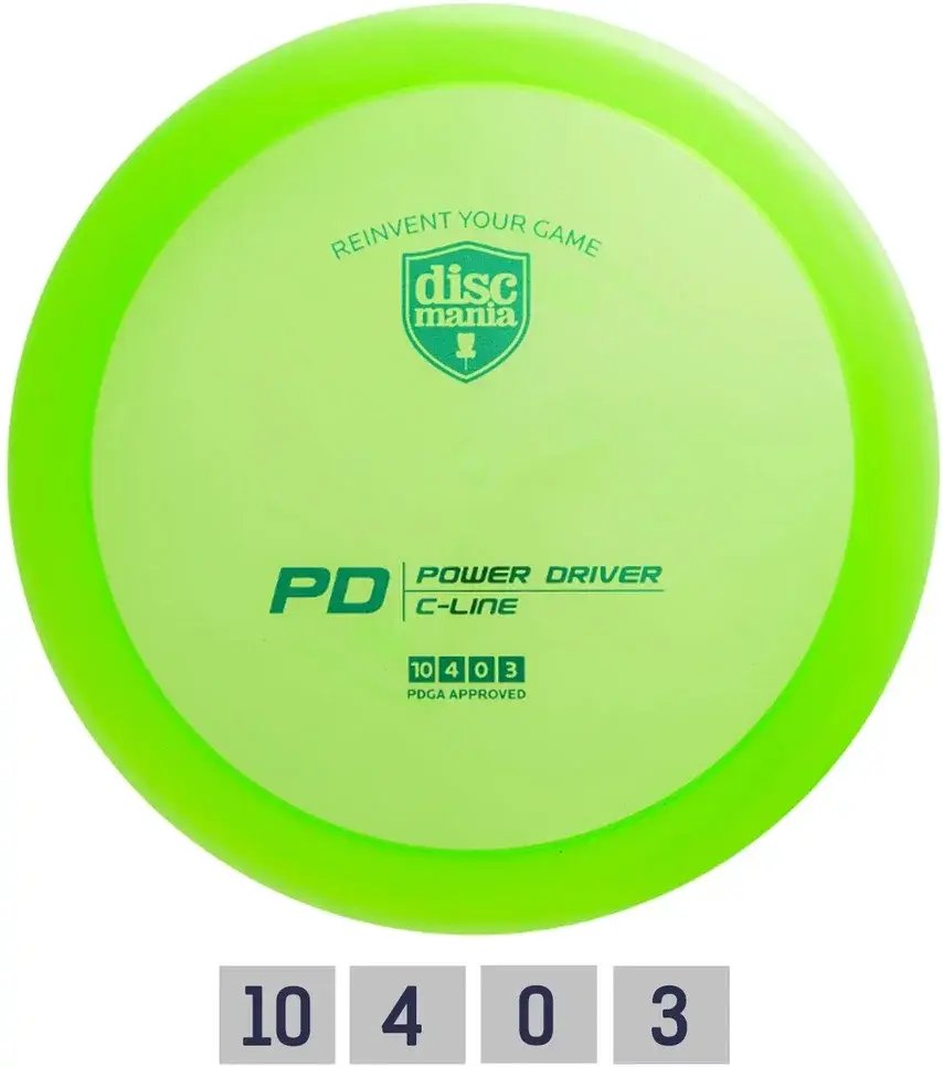 Solex Dysk do disc golfa Distance Driver C-LINE PD Green