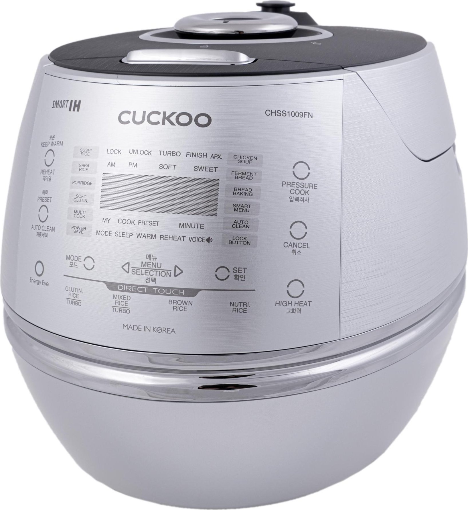 Cuckoo Garnkowar 1,80l CRP-CHSS1009FN Indukcyjny ciśnienie