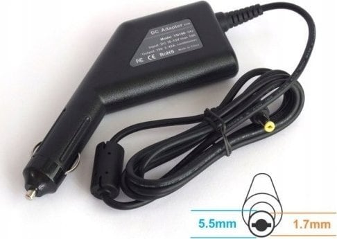 Zasilacz do laptopa Energy4U 65 W, 1.7 mm, 3.42 A, 19 V (CA26)