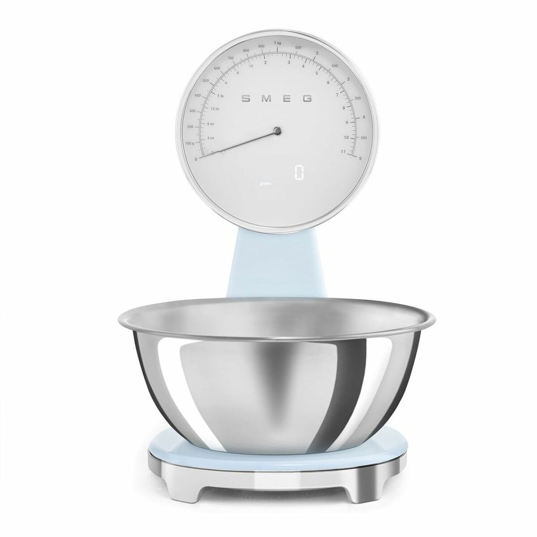 Waga kuchenna Smeg Kuchennej wagi Smeg KSF01PBWW Niebieski 5 kg