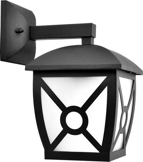 Kinkiet Aigostar Lampa ścienna w stylu vintage czarna E27 Lampa ścienna w stylu vintage czarna bez źródła światła E27