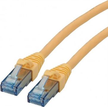Roline ROLINE UTP Patchcord Cat.6a Component Level, LSOH, żółty, 1.5 m