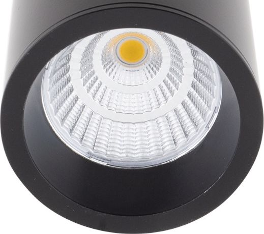MAXlight Czarny ring ozdobny do tuby sufitowej Maxlight RC0153/C0154