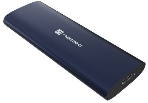 Natec Obudowa SSD zewnętrzna RHINO M.2 NVME LITE USB-C 3.2 GEN 2 steel navy (NKZ-2472)