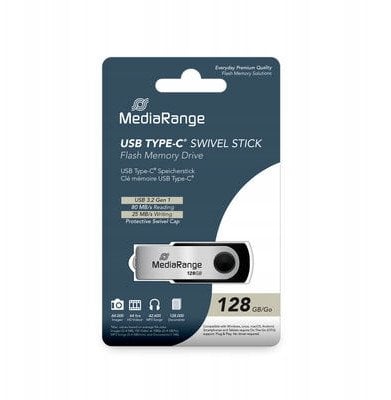 MediaRange USB-Stick USB 3.2 Gen1 USB-C 128GB