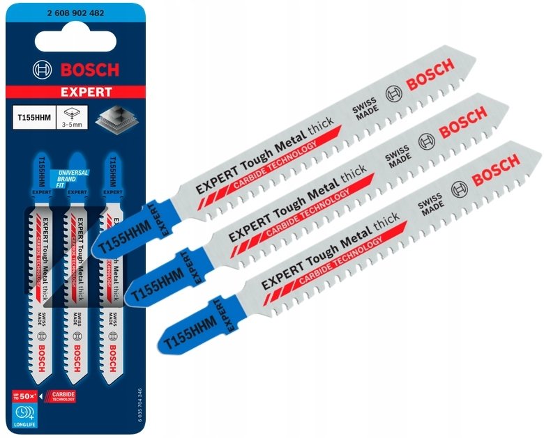 Bosch Brzeszczot do wyrzynarki RBE-3ER T 155 HHM 3SZT.