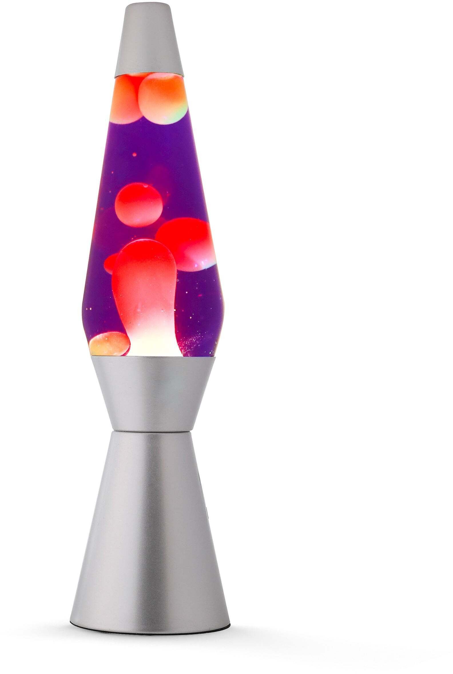 Lampa stołowa Mellow Yellow iTotal - Lava Lamp - Purple Liquid and Yellow Wax - 36 cm (1270401)
