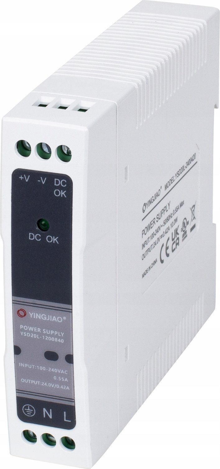 Zasilacz serwerowy YingJiao Zasilacz Yingjiao DIN YSD20L 5V 2A 10W