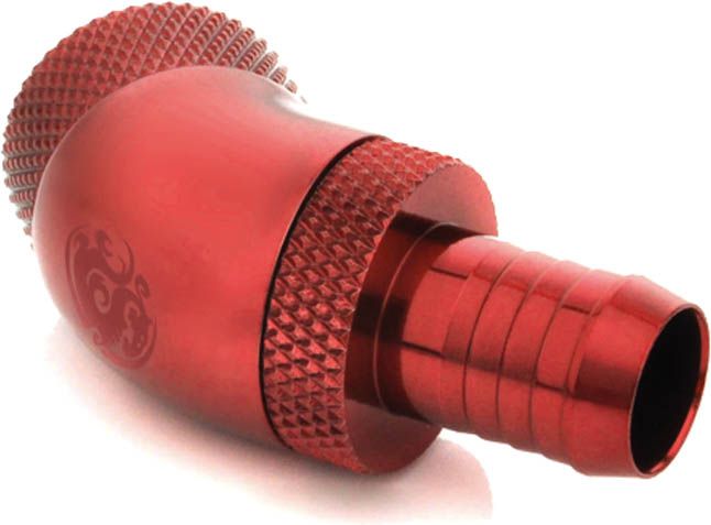 BitsPower 1/4", 10mm, Czerwony (BP-DBR45R2II)