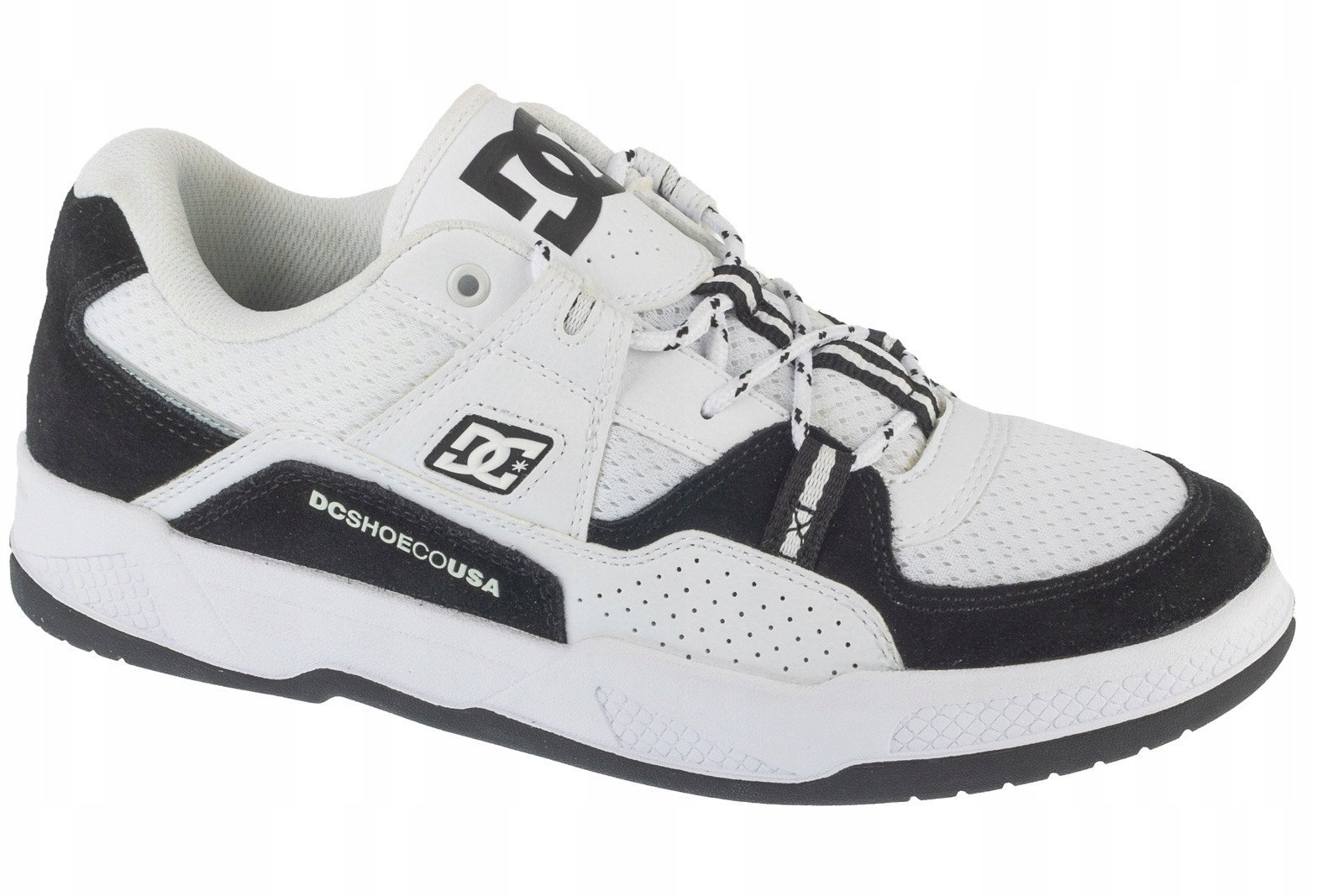 DC Shoes Construct ADYS100822-BKW białe 45