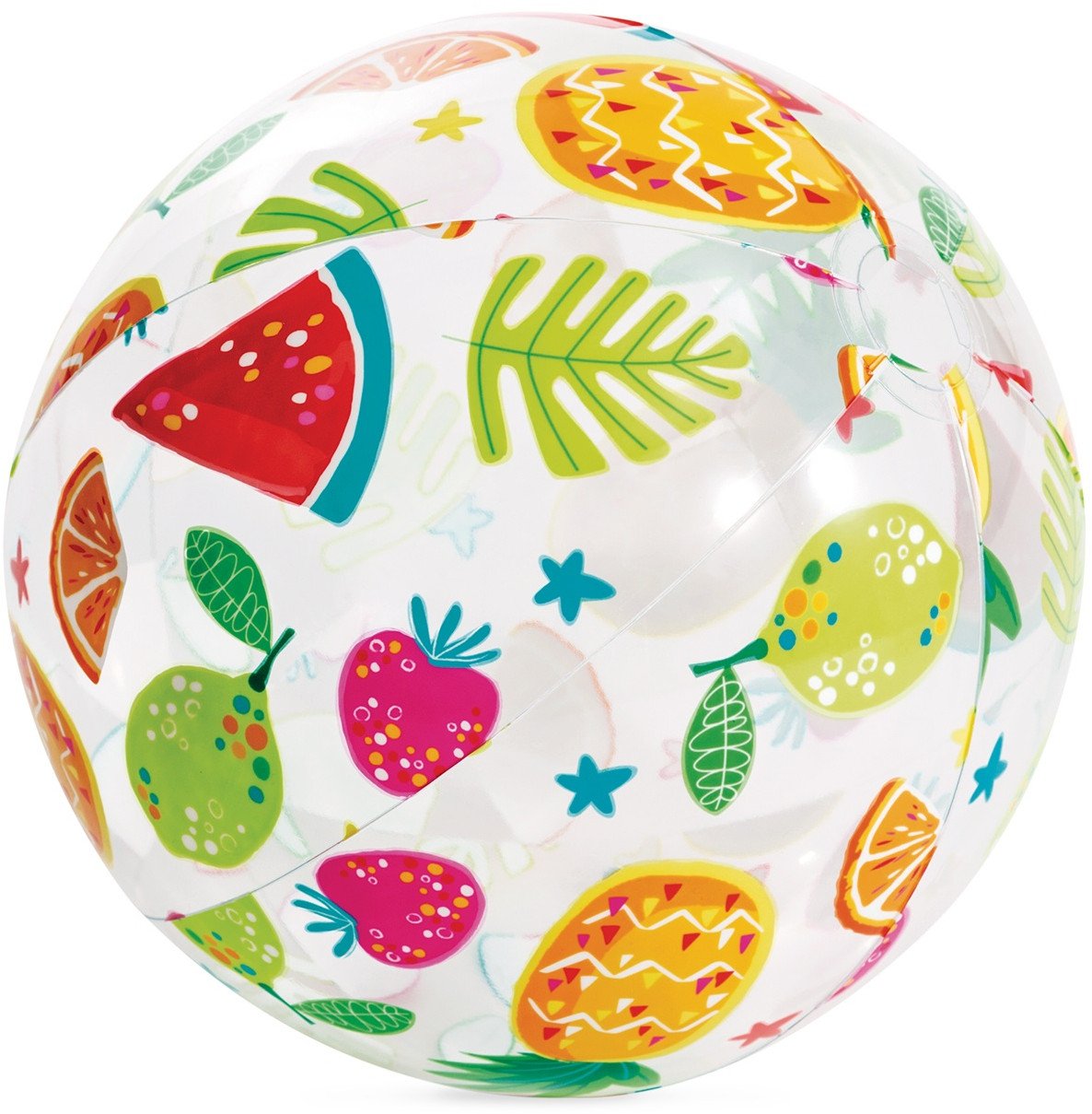 Intex Dmuchana piłka plażowa z kolorowym nadrukiem 51 cm INTEX 59040 owoce