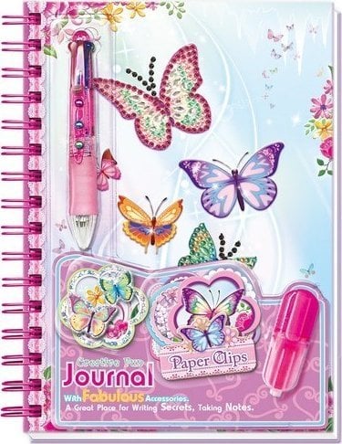 Pamiętnik na spirali Pecoware - Motylki 2