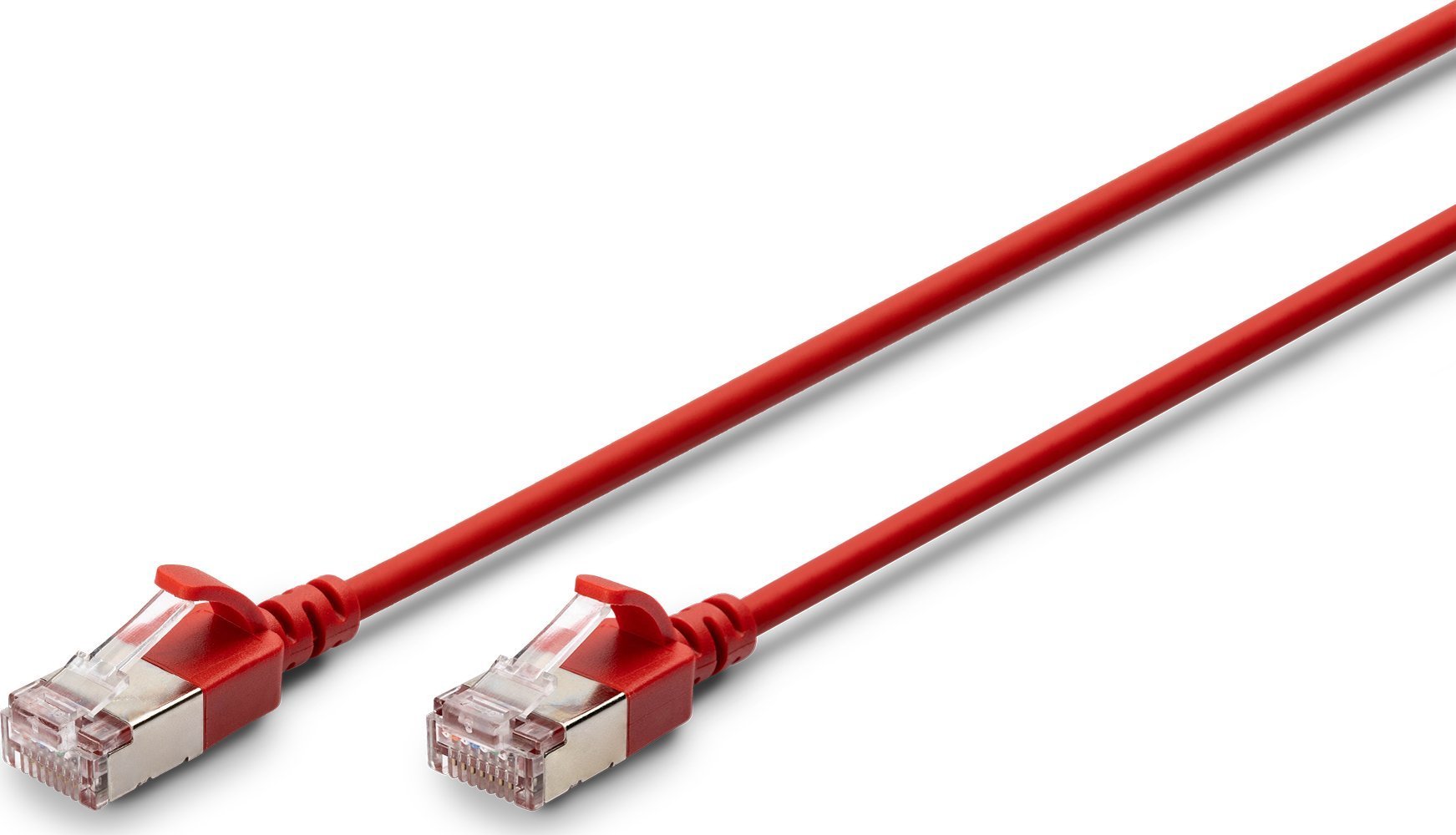 Digitus CAT 6A klasa Ea, F/FTP, skrętka patch, Cu, LSZH, AWG 32/7, długość: 3 m, czerwony