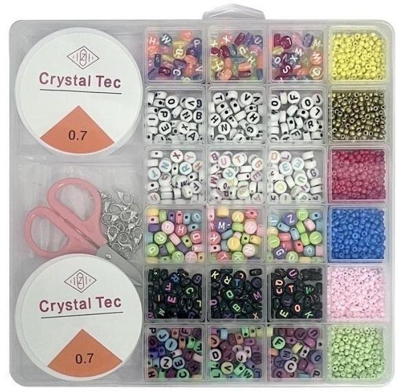 Zestaw koralików do robienia biżuterii