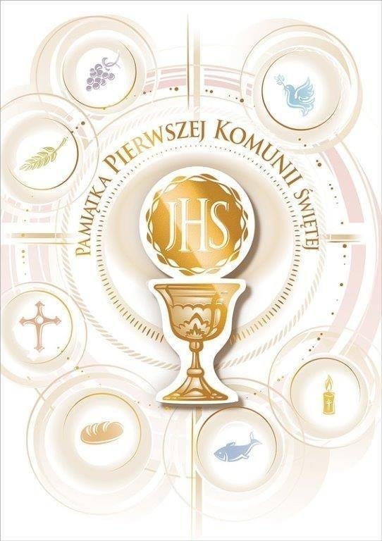 Kartka okolicznościowa Komunia EDUKAMP