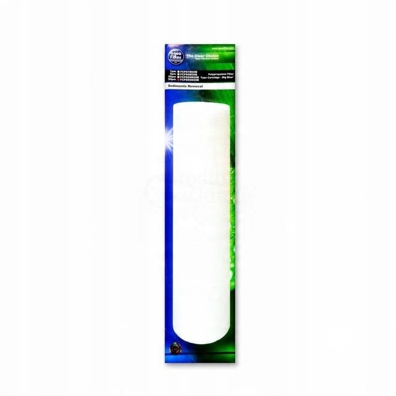 Aquafilter Wkład Piankowy FCPS5M20B AQUAFILTER 20 Big Blue Filtr Sedyment 5 Micron