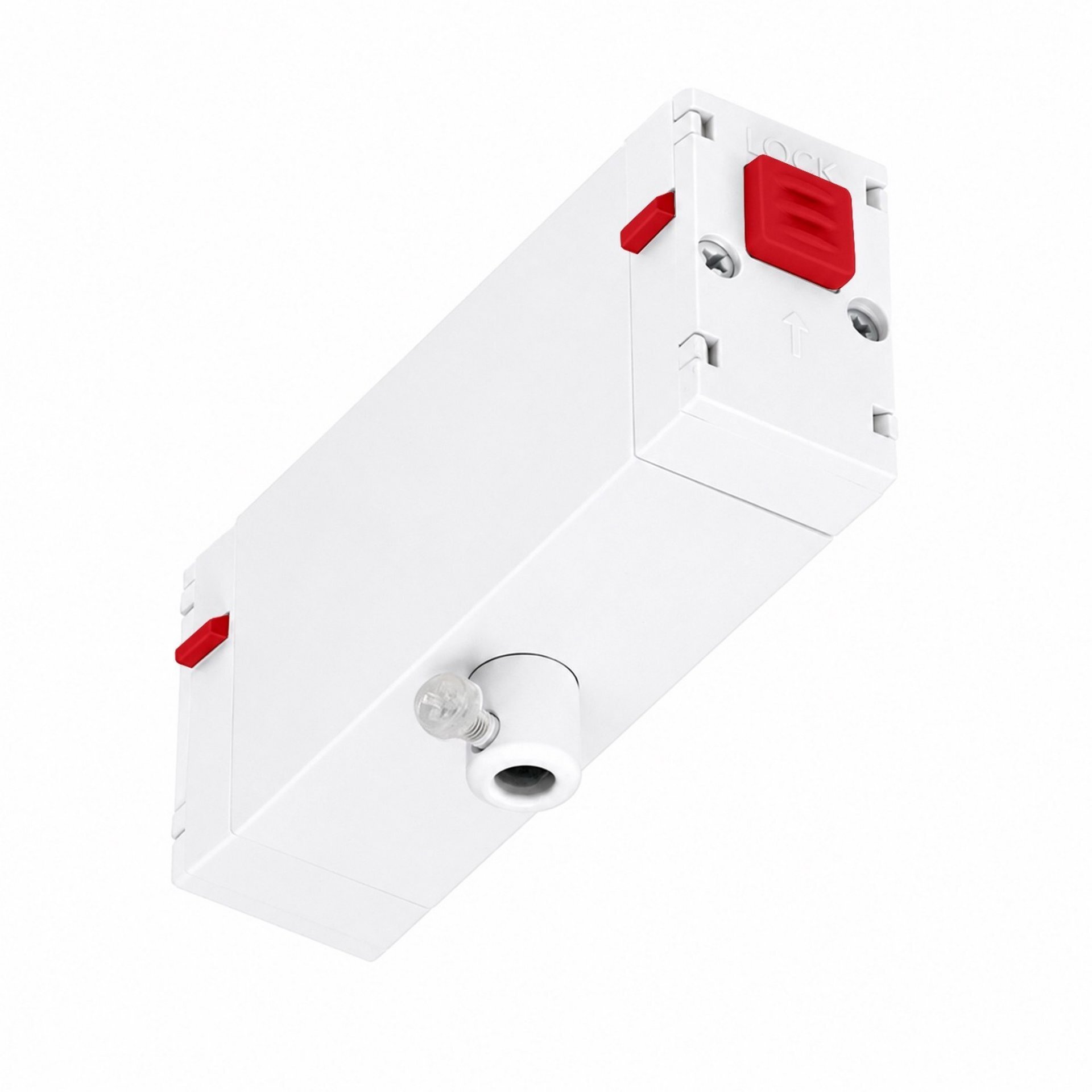 Azzardo Adapter Szynowy Beta Track Biały do Lamp Magnetycznych AZ5157