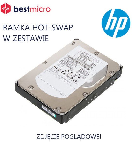 Dysk serwerowy HP SAS 300GB 15K RPM Refabrykowany (5697-1842)