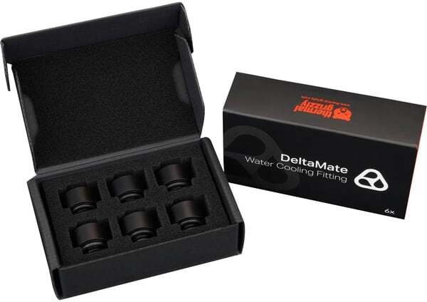 Thermal Grizzly DeltaMate Extender - MF10 Black (6-Pack)
