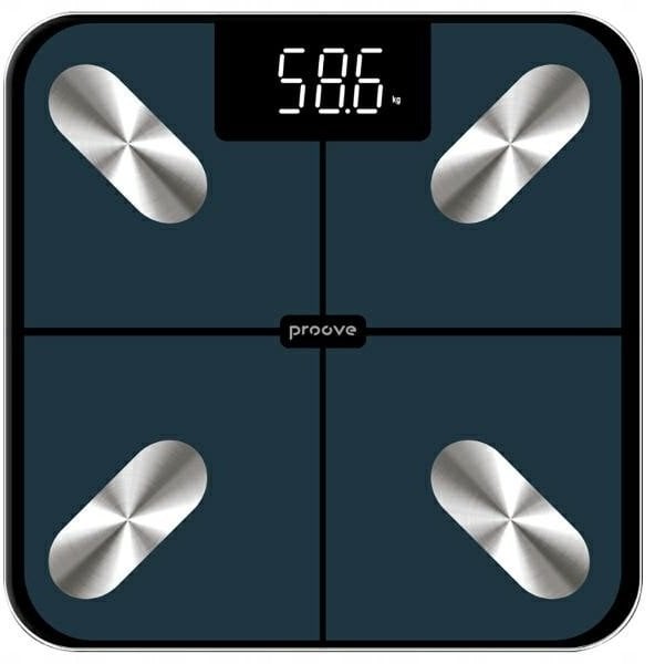 Waga łazienkowa PROOVE Proove Waga Smart Scale Balance Lite Bluetooth niebieski/blue