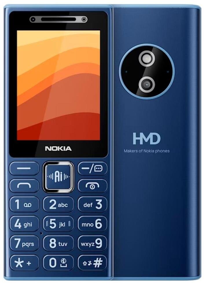 Komórkowy Nokia 210 4G TA-1787 DS EU_NOR Dark Niebieski (1GF043GPE1L03)
