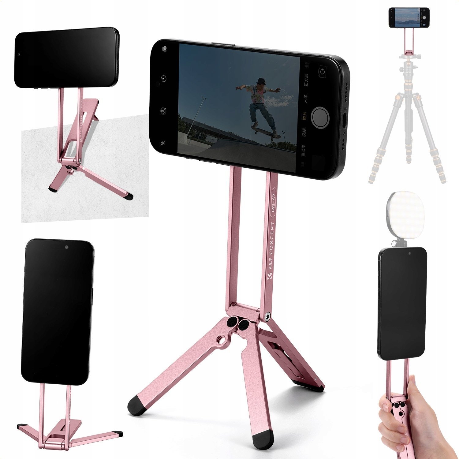 Statyw Kf Statyw Uchwyt 3w1 Vlog Video Foto Magnetyczny Magsafe Do Telefonu Iphone Kf / Kf31.139s3 /...