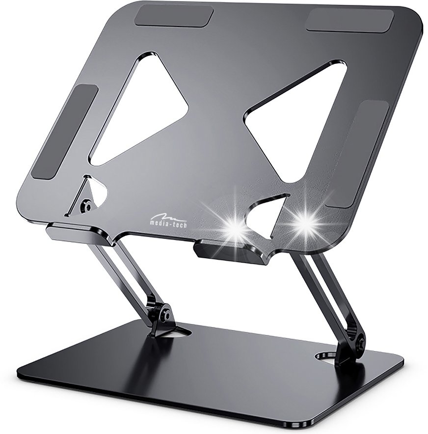 Media-Tech Podstawka pod laptopa 10-17" MT2661 ANTYPOŚLIZGOWA Z REGULACJĄ MEDIA-TECH