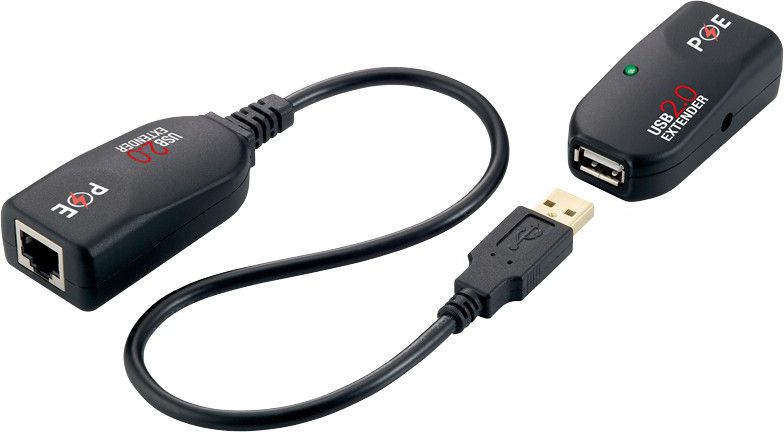 Фото - Кардридер / USB-хаб LogiLink Adapter USB  UA0207 USB - RJ45 Czarny  (UA0207)