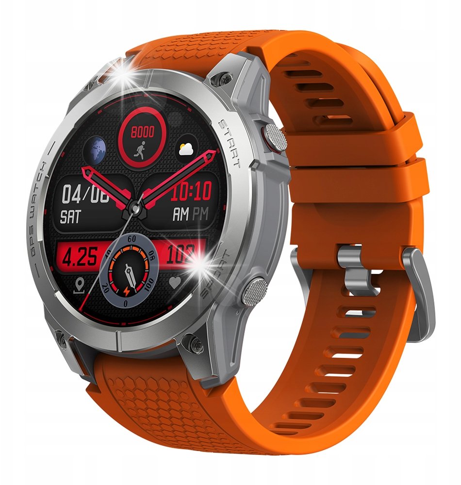 Smartwatch Zeblaze Zeblaze Smartwatch Stratos 3 Zegarek Wodoodporny IP68 Bluetooth GPS 1,43