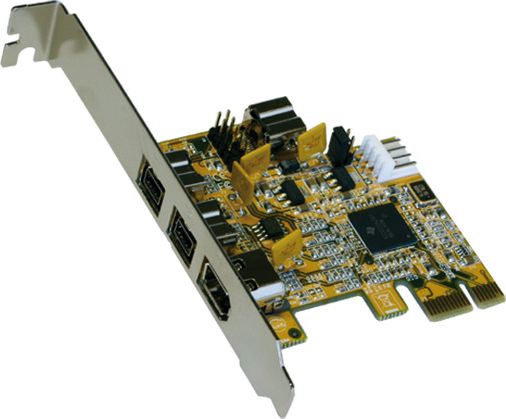 Фото - Кабель Kontroler Exsys PCIe x1 - 3x FireWire 800 + 1x FireWire 400 (EX-16415)