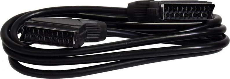 Kabel Art Scart - Scart 3m czarny (KABEUR M-M 3M)
