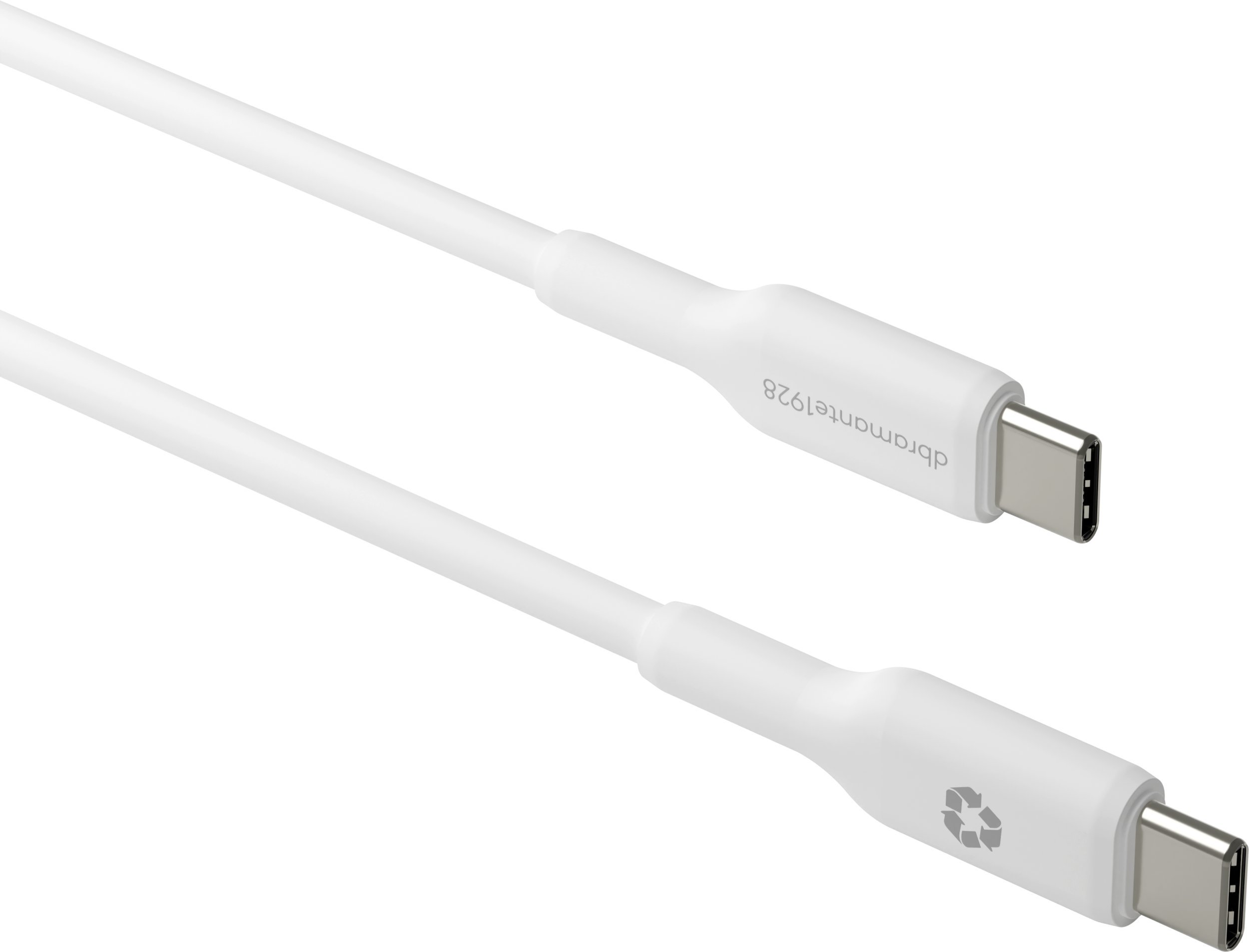 Kabel USB dbramante CB10CCWH4357 kabel USB 2 m USB C Biały