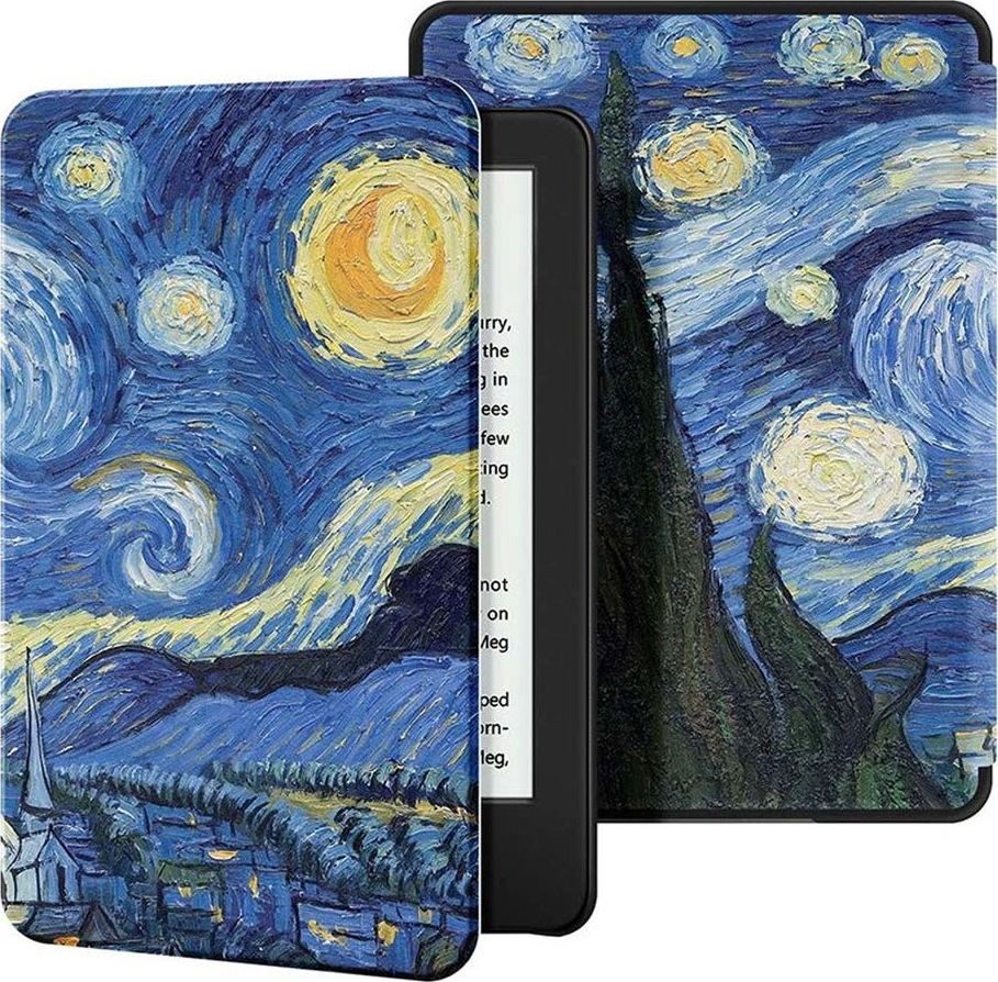 Pokrowiec Tech-Protect Graphic Kindle Paperwhite 4 Starry Sky