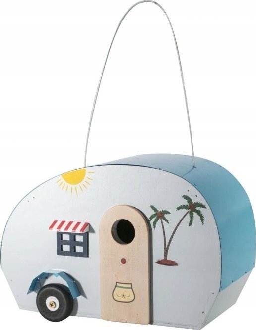 Garden&Fun Lęgówka dla ptaków, camping, drewniana, 28x17x19cm