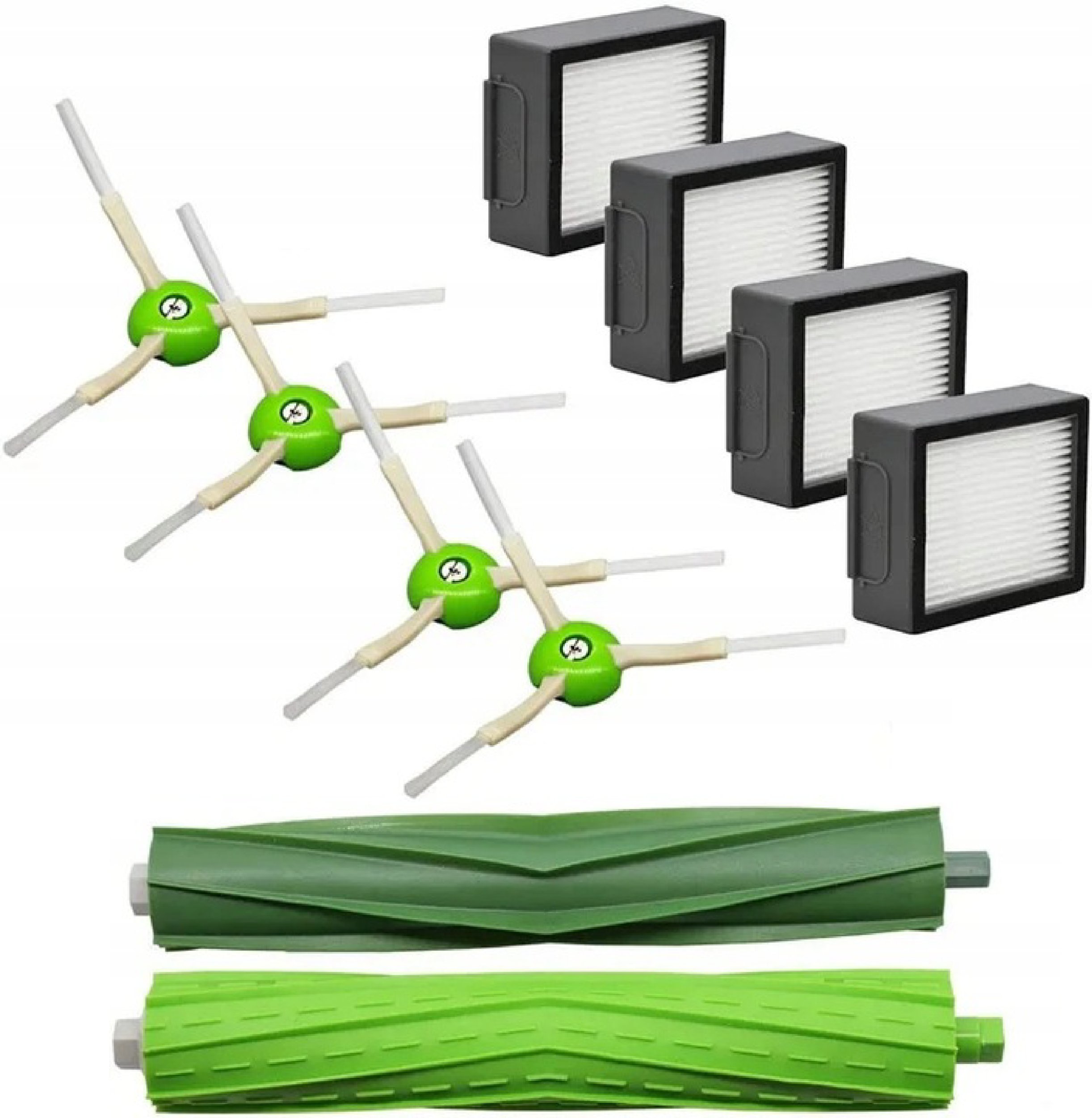 Litago Zestaw szczotki filtry do iRobot Roomba COMBO J7 J7+ J9 J9+ 10 max