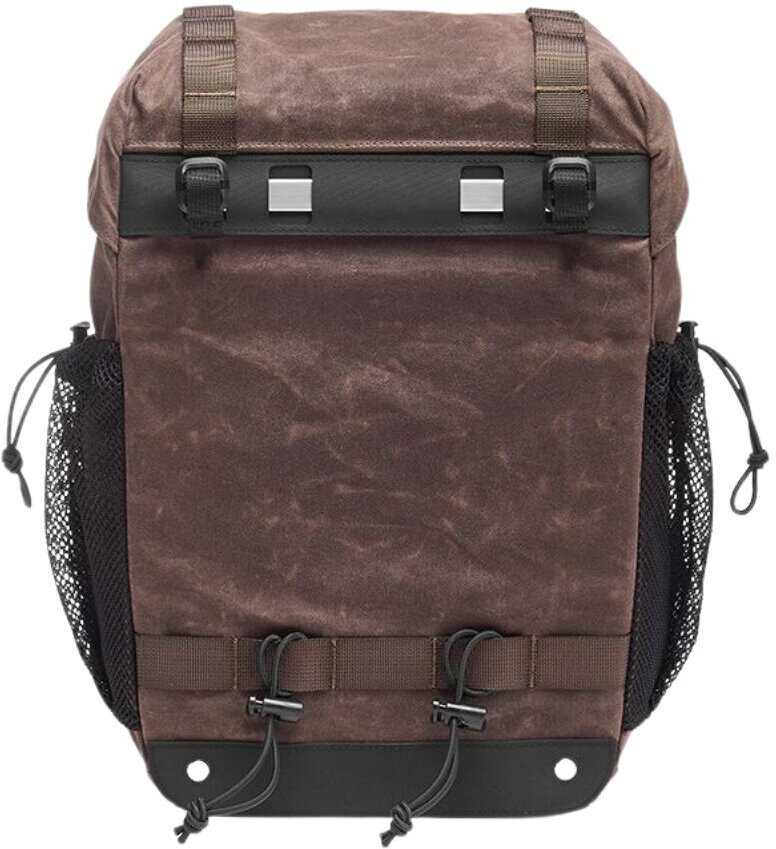 Brooks Sakwa Half Haul Pannier Bag, Seal Brown, Pojemność 13L, Wodoodporna (BRS-BTB0002A07291)