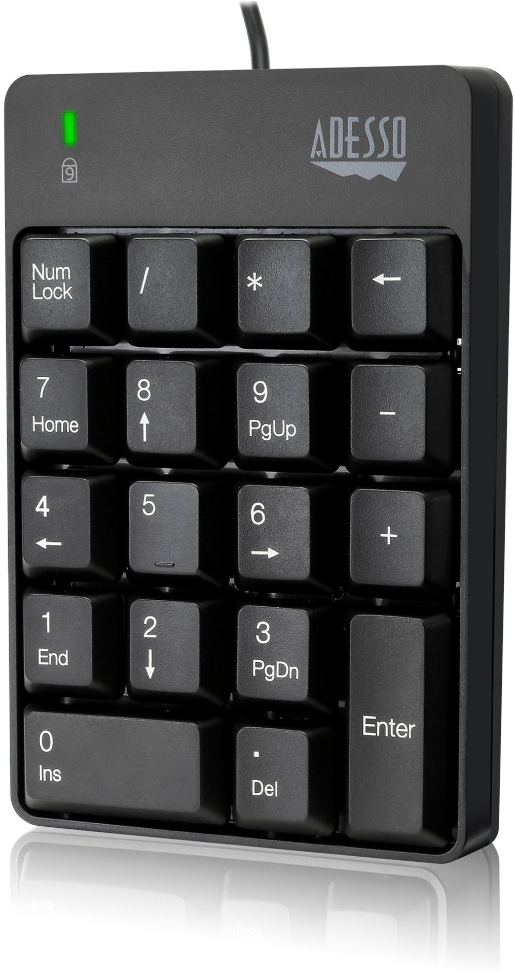 Klawiatura Spire ADESSO klawiatura numeryczna WKB-6010UB bezprzewodowa 18 klawiszy