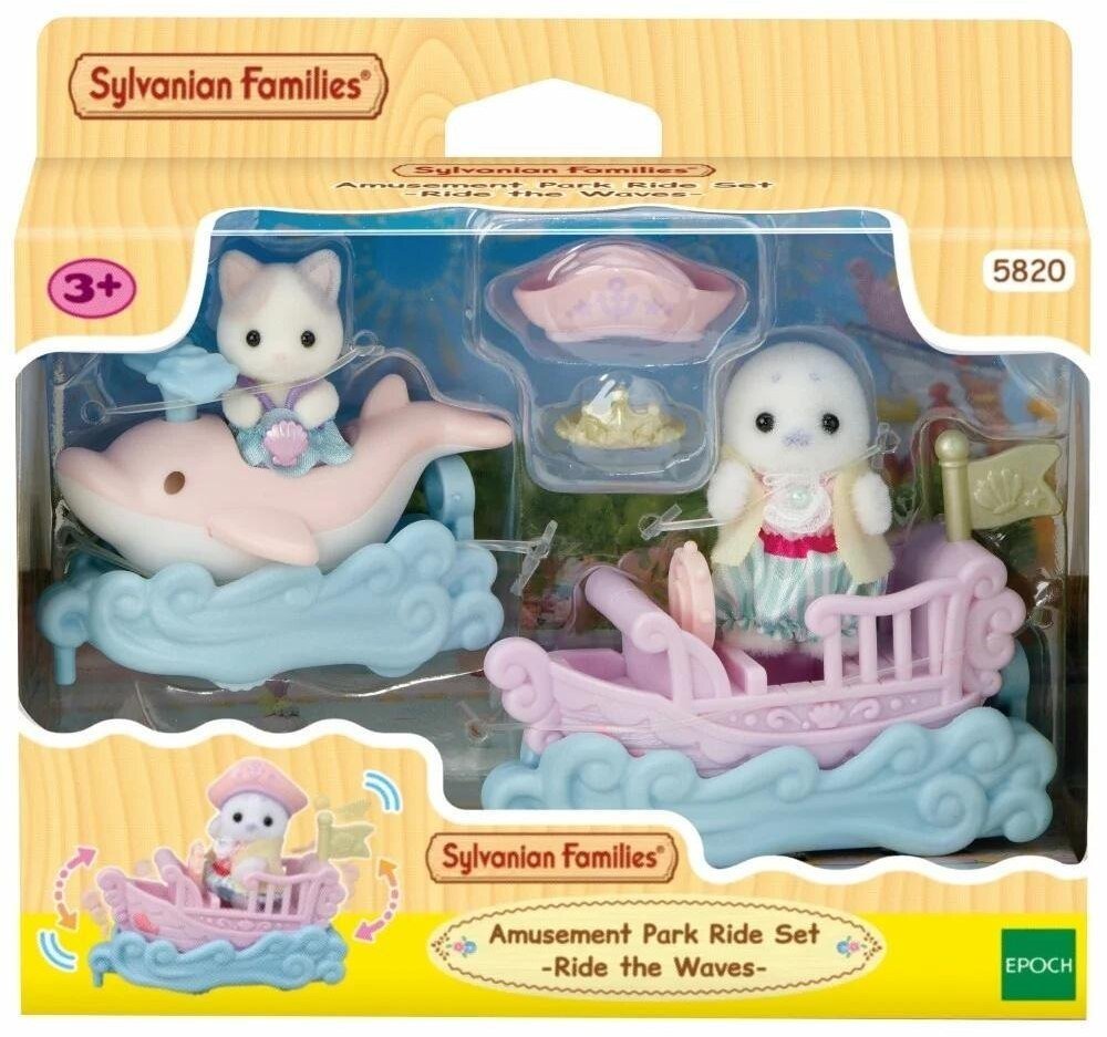 Figurka Epoch Sylvanian Families Morskie pojazdy w parku rozrywk