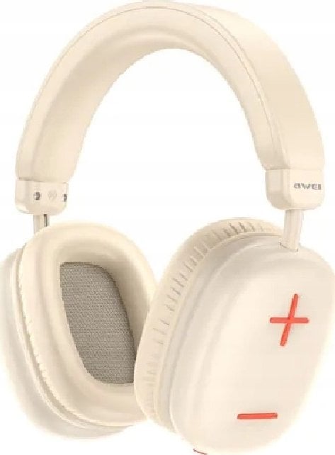Słuchawki Awei AWEI AT6 Bluetooth On-Ear Headphones Beige/Off-White