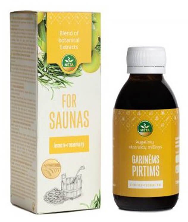 EXSTRACT STEAMSAUNA LEMON+ROSEMARY 150ML