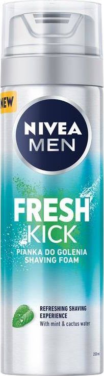 Nivea _Men Fresh Kick pianka do golenia 200ml
