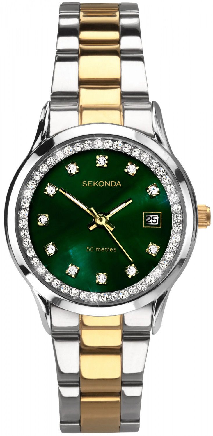 Zegarek Sekonda Zegarek damski Sekonda 40295 CYRKONIE srebrny