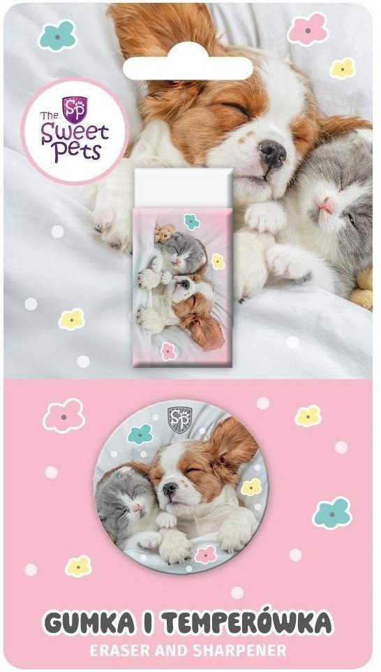 Gumka + temperówka The Sweet Pets