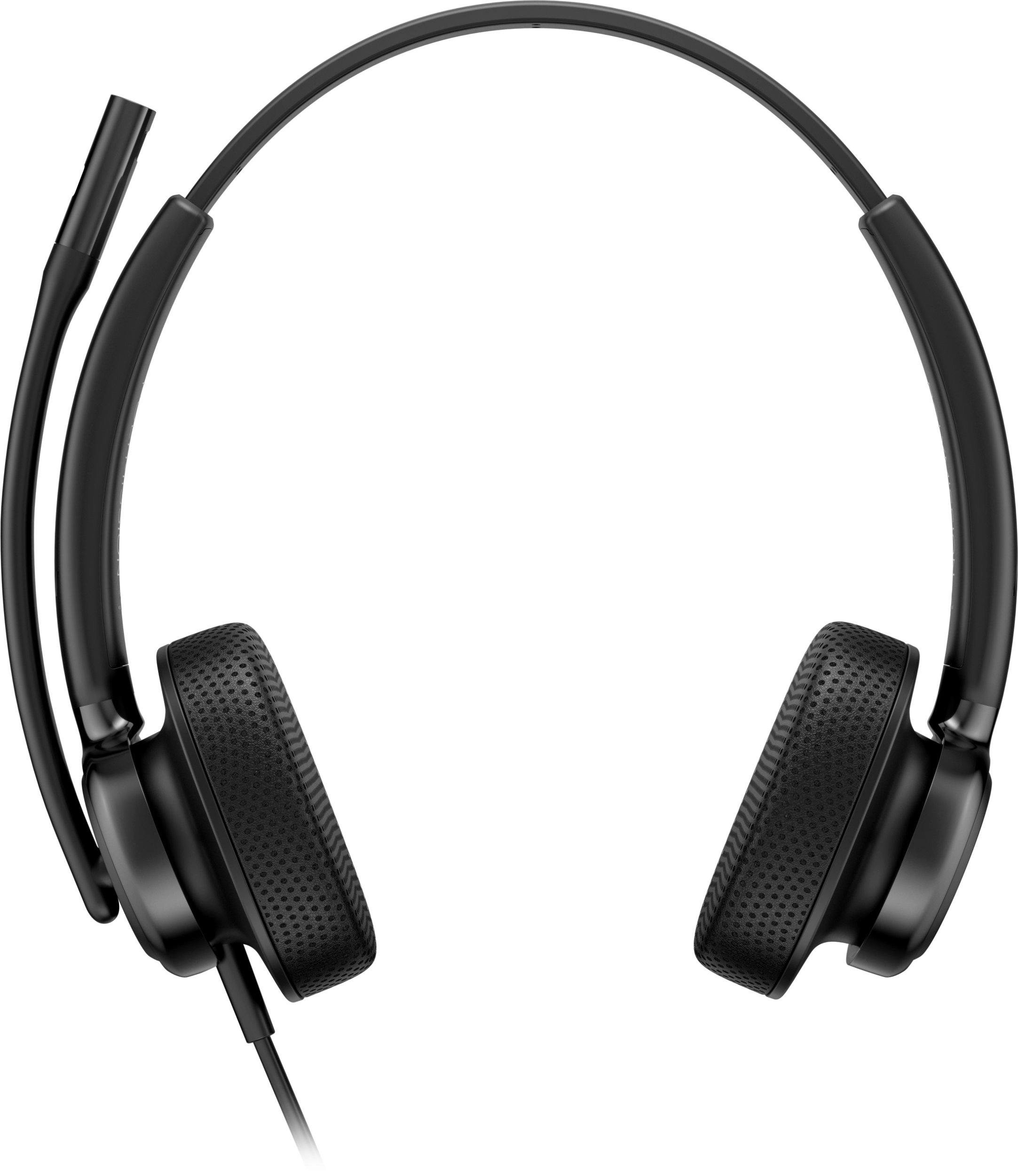 Słuchawki HP Poly Mission 425 - Mission 400 Series - Headset - On-Ear - przewodowy - aktywna redukcja hałasu - USB-A, USB-C - czarny - certyfikowany p