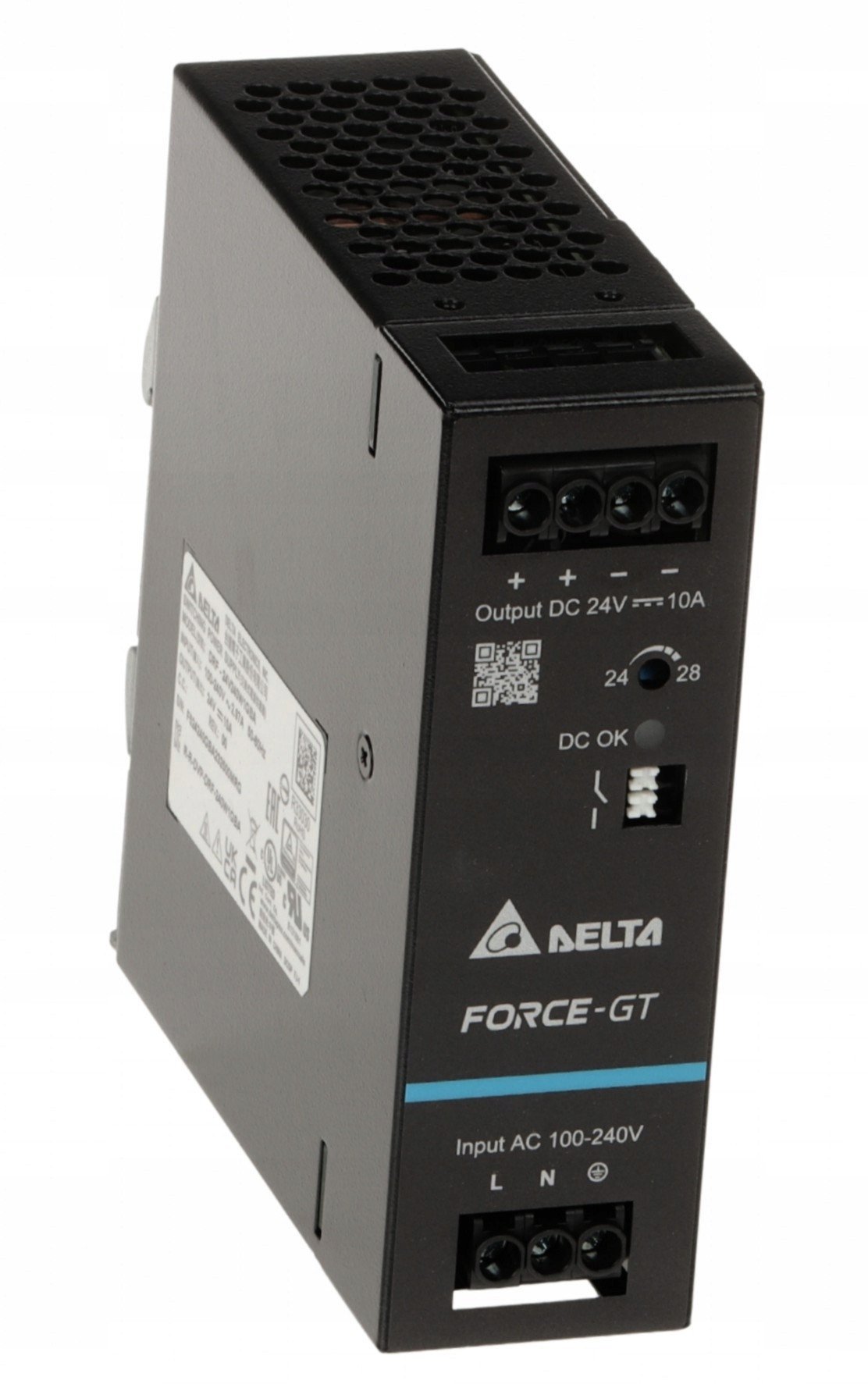 Delta ZASILACZ IMPULSOWY DRF-24V240W1GBA FORCE-GT (1 FAZA) Electronics