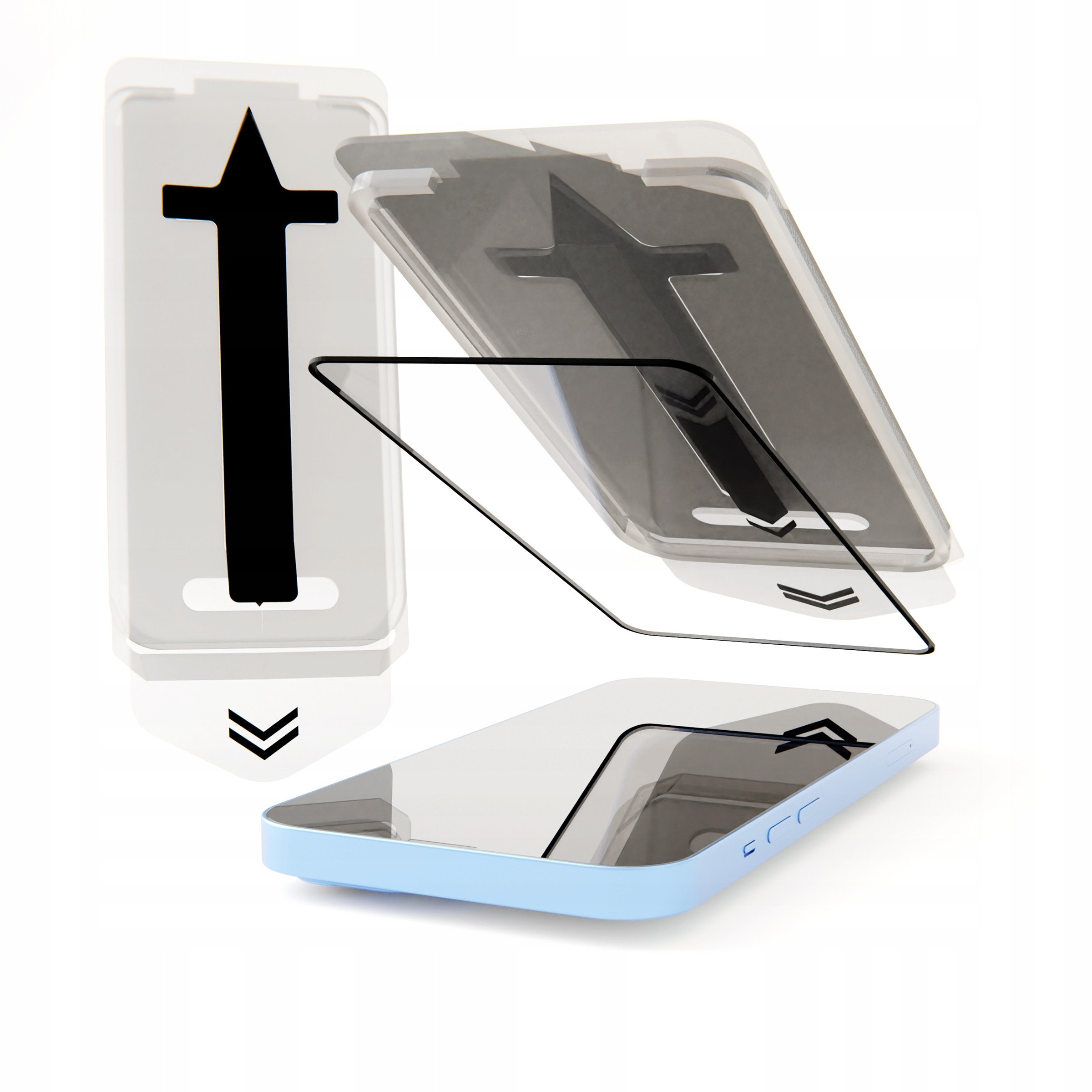 etumi SZKŁO DO APPLE IPHONE 16 PRO HARTOWANE MAGIC GLASS. EZ-FIT 9H Ramka